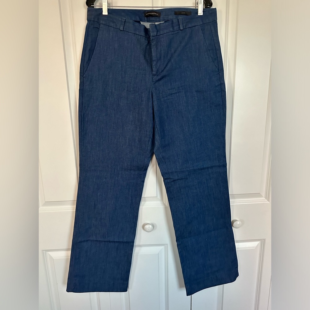 Banana Republic Denim Trousers Logan Bootcut Chino